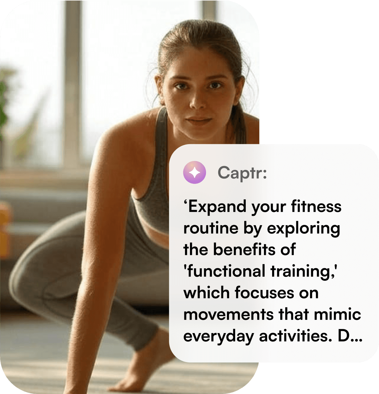 Chic home office with plants