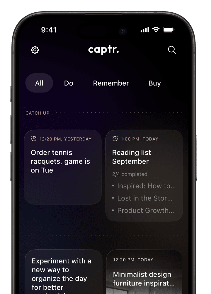 Feature 3: Centralized to-do management